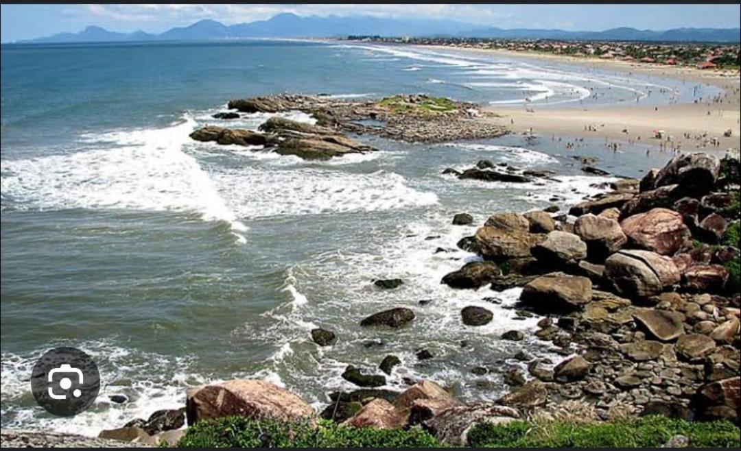 Itanhaem Pe Na Areia Villa Exteriör bild